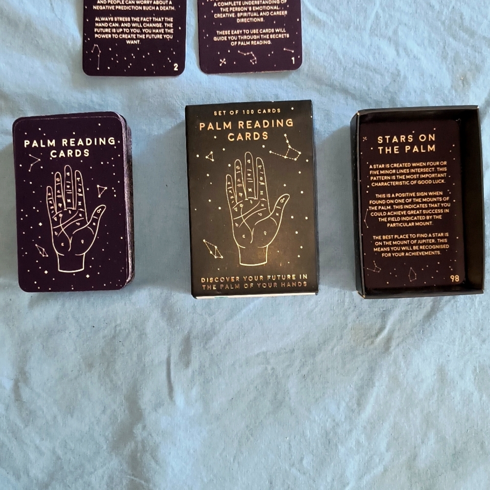 Palm Reading Cards
